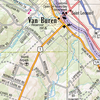 Maine Atlas & Gazetteer Map 69 Preview 3