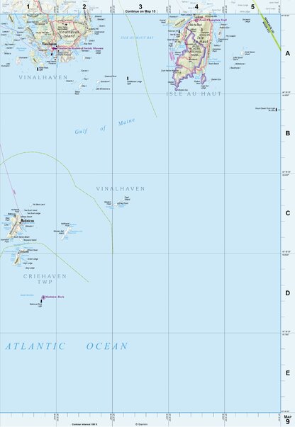Maine Atlas & Gazetteer Map 9 Preview 1