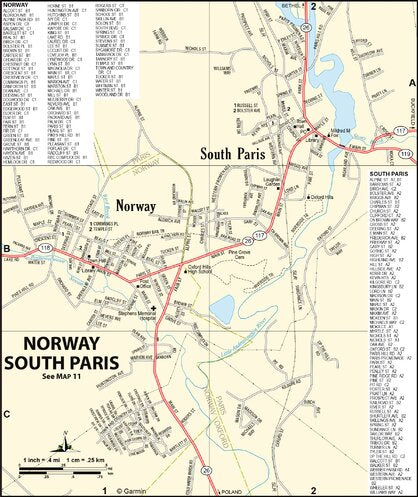 Maine Atlas & Gazetteer- Norway/South Paris Preview 1
