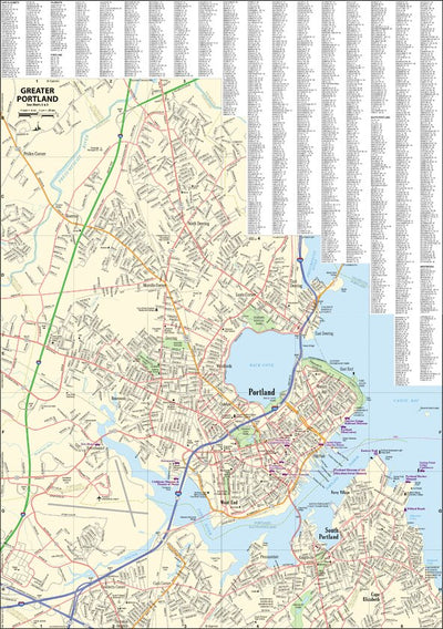 Maine Atlas & Gazetteer- Portland Preview 1