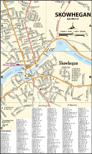 Maine Atlas & Gazetteer- Skowhegan Preview 1