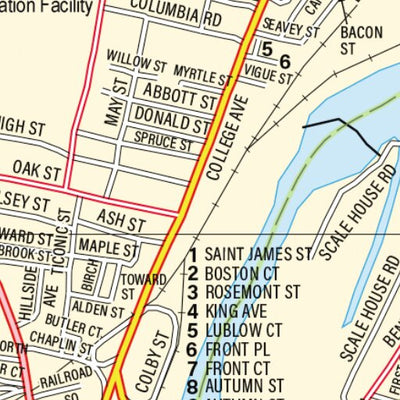 Maine Atlas & Gazetteer- Waterville/Winslow Preview 2