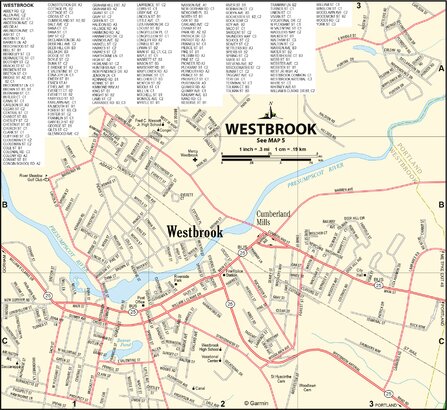 Maine Atlas & Gazetteer- Westbrook Preview 1