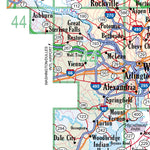 Maryland/Delaware Atlas & Gazetteer Overview Map Preview 2