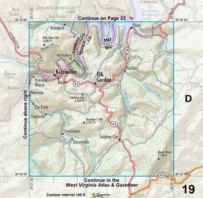 Maryland/Delaware Atlas & Gazetteer Page 19 Inset Preview 1