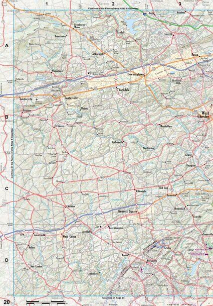 Maryland/Delaware Atlas & Gazetteer Page 20 Preview 1