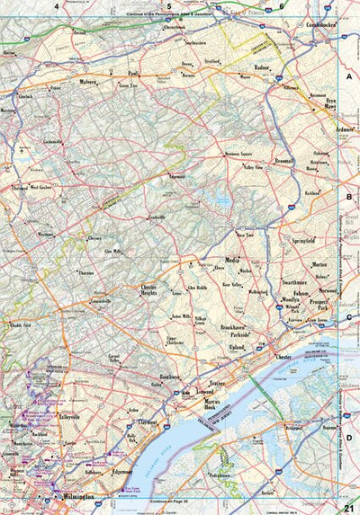 Maryland/Delaware Atlas & Gazetteer Page 21 Preview 1