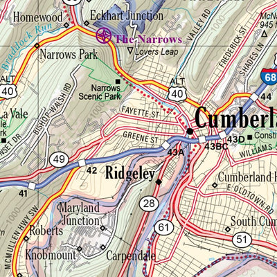 Maryland/Delaware Atlas & Gazetteer Page 24 Preview 3