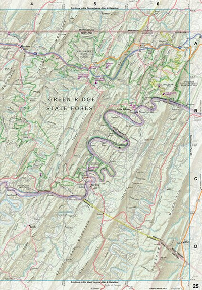 Maryland/Delaware Atlas & Gazetteer Page 25 Preview 1