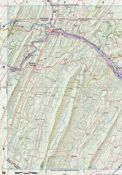 Maryland/Delaware Atlas & Gazetteer Page 26 Preview 1