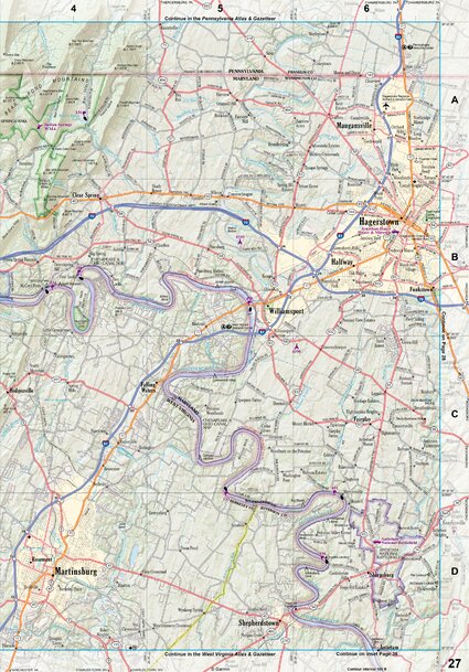 Maryland/Delaware Atlas & Gazetteer Page 27 Preview 1