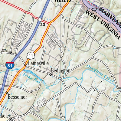 Maryland/Delaware Atlas & Gazetteer Page 27 Preview 3
