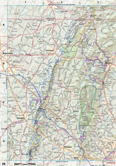 Maryland/Delaware Atlas & Gazetteer Page 28 Preview 1