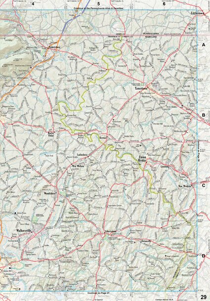 Maryland/Delaware Atlas & Gazetteer Page 29 Preview 1