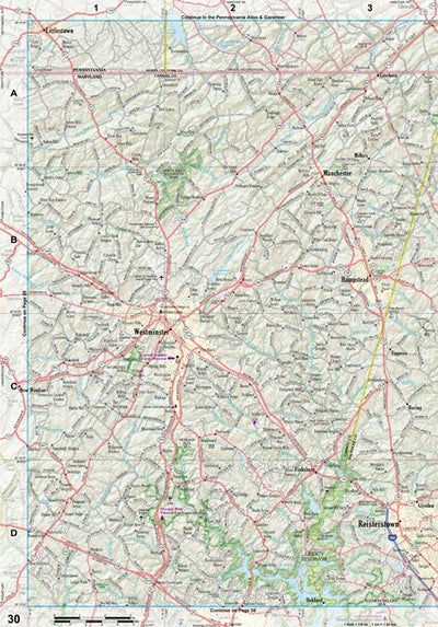 Maryland/Delaware Atlas & Gazetteer Page 30 Preview 1