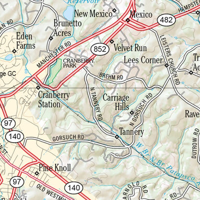 Maryland/Delaware Atlas & Gazetteer Page 30 Preview 2