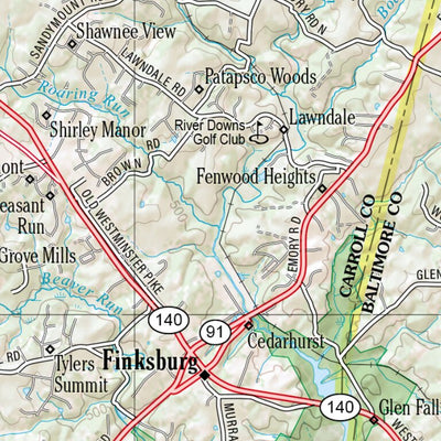 Maryland/Delaware Atlas & Gazetteer Page 30 Preview 3