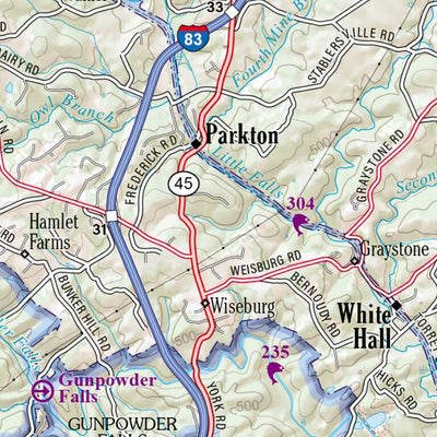 Maryland/Delaware Atlas & Gazetteer Page 31 Preview 3