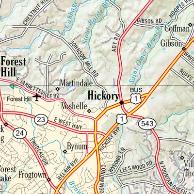 Maryland/Delaware Atlas & Gazetteer Page 32 Preview 2