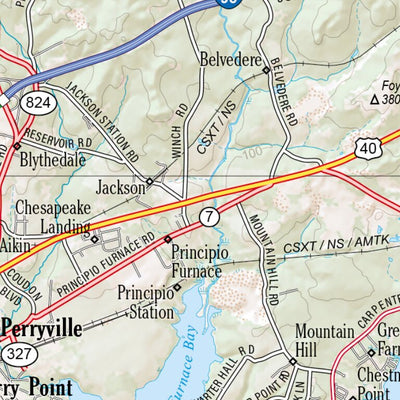 Maryland/Delaware Atlas & Gazetteer Page 33 Preview 2