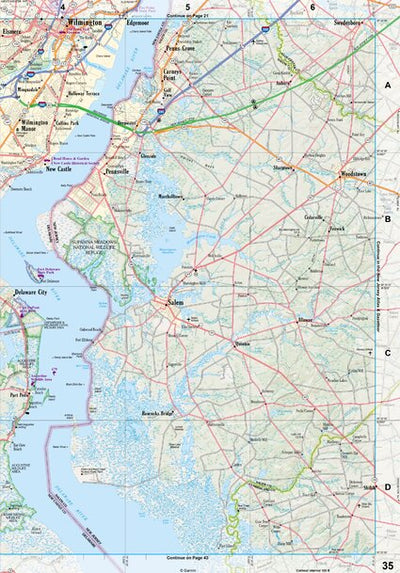 Maryland/Delaware Atlas & Gazetteer Page 35 Preview 1