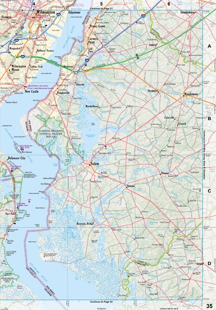 Maryland/Delaware Atlas & Gazetteer Page 35 Preview 1