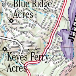 Maryland/Delaware Atlas & Gazetteer Page 36 Inset Preview 3