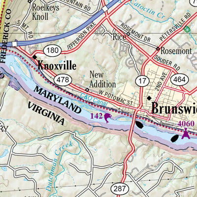 Maryland/Delaware Atlas & Gazetteer Page 36 Preview 3