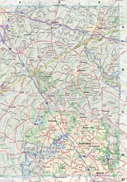 Maryland/Delaware Atlas & Gazetteer Page 37 Preview 1