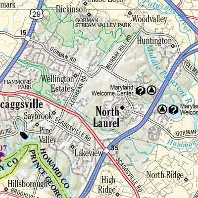 Maryland/Delaware Atlas & Gazetteer Page 38 Preview 3