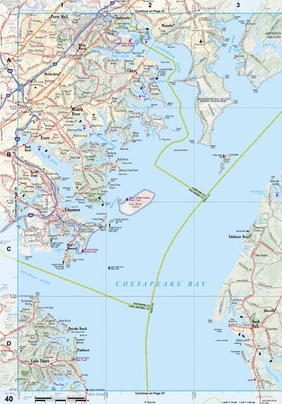 Maryland/Delaware Atlas & Gazetteer Page 40 Preview 1