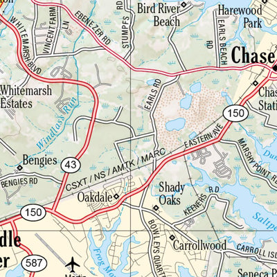 Maryland/Delaware Atlas & Gazetteer Page 40 Preview 3
