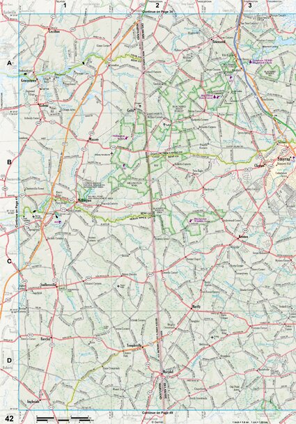 Maryland/Delaware Atlas & Gazetteer Page 42 Preview 1