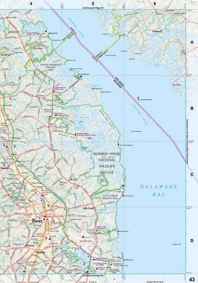 Maryland/Delaware Atlas & Gazetteer Page 43 Preview 1