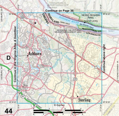 Maryland/Delaware Atlas & Gazetteer Page 44 Inset Preview 1