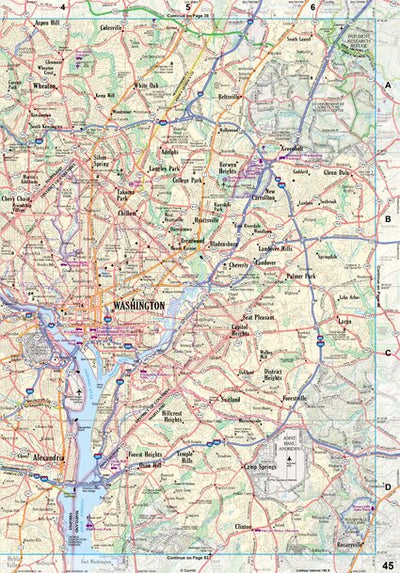 Maryland/Delaware Atlas & Gazetteer Page 45 Preview 1