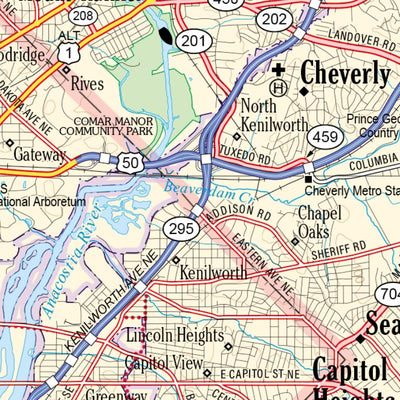 Maryland/Delaware Atlas & Gazetteer Page 45 Preview 2