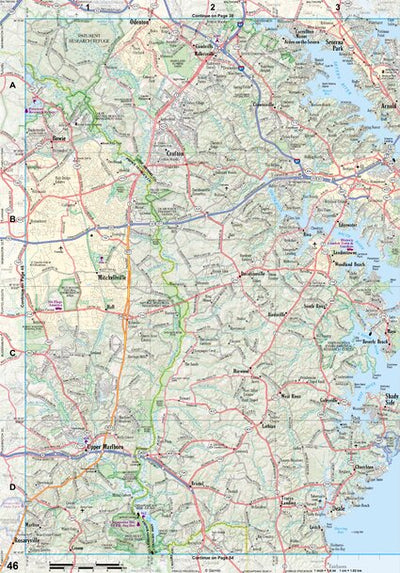 Maryland/Delaware Atlas & Gazetteer Page 46 Preview 1
