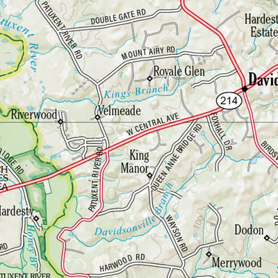 Maryland/Delaware Atlas & Gazetteer Page 46 Preview 2