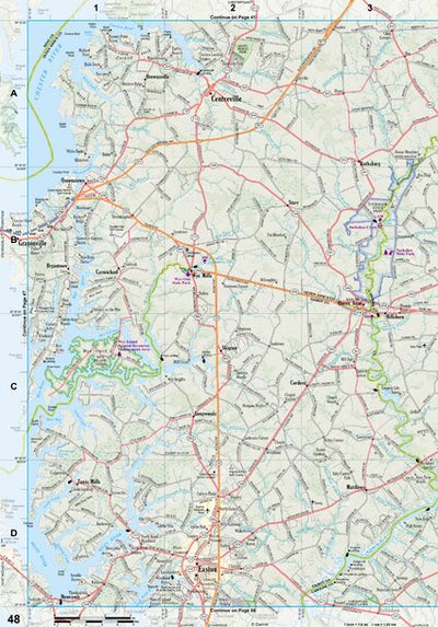 Maryland/Delaware Atlas & Gazetteer Page 48 Preview 1