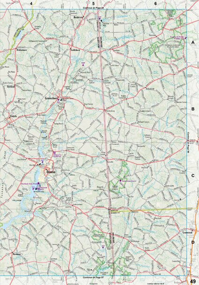 Maryland/Delaware Atlas & Gazetteer Page 49 Preview 1