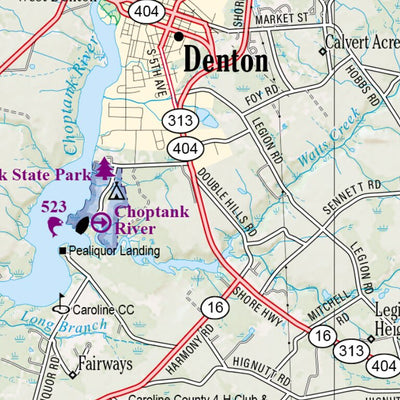 Maryland/Delaware Atlas & Gazetteer Page 49 Preview 3