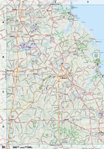 Maryland/Delaware Atlas & Gazetteer Page 50 Preview 1