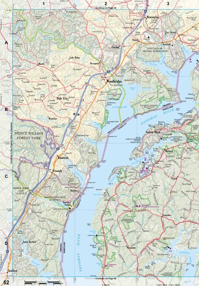 Maryland/Delaware Atlas & Gazetteer Page 52 Preview 1