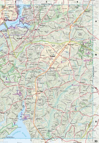 Maryland/Delaware Atlas & Gazetteer Page 53 Preview 1