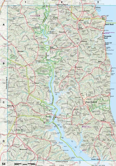 Maryland/Delaware Atlas & Gazetteer Page 54 Preview 1