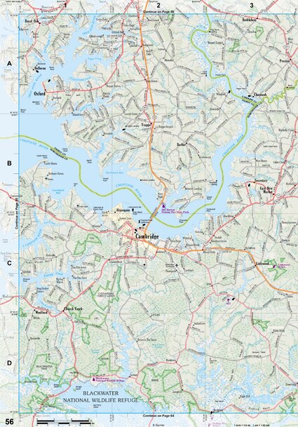 Maryland/Delaware Atlas & Gazetteer Page 56 Preview 1