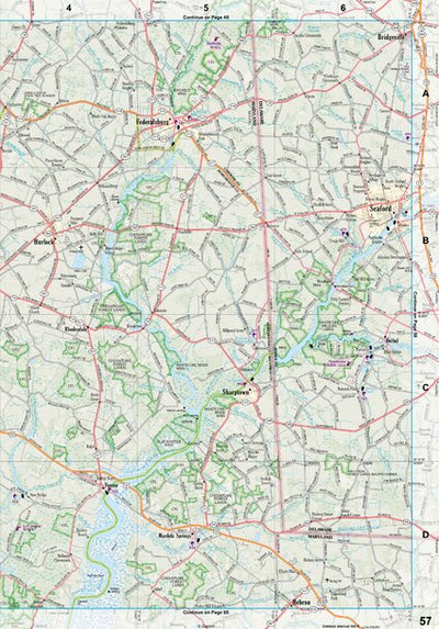 Maryland/Delaware Atlas & Gazetteer Page 57 Preview 1