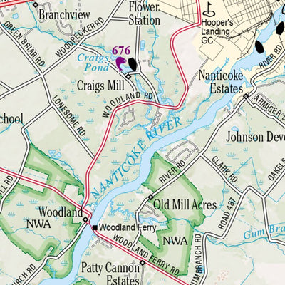 Maryland/Delaware Atlas & Gazetteer Page 57 Preview 3