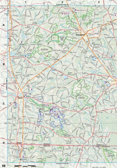 Maryland/Delaware Atlas & Gazetteer Page 58 Preview 1